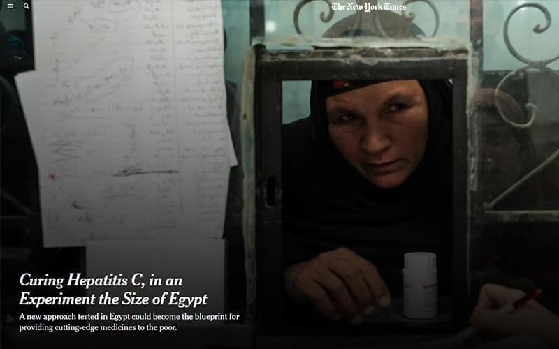 Curing Hepatitis C, in an Experiment the Size of Egypt